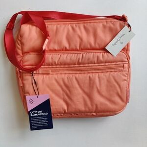 Vera Bradley Women's Recycled Cotton Utility Crossbody Bag